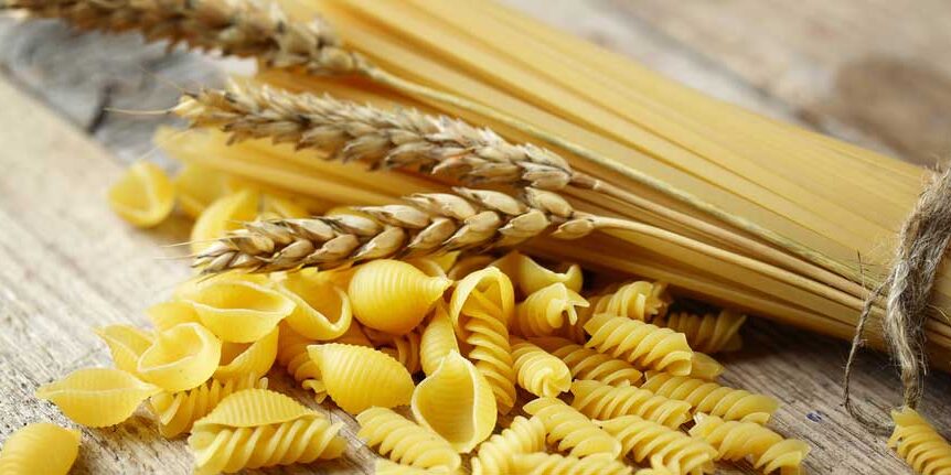 Pasta di grano duro, fusilli e conchiglie