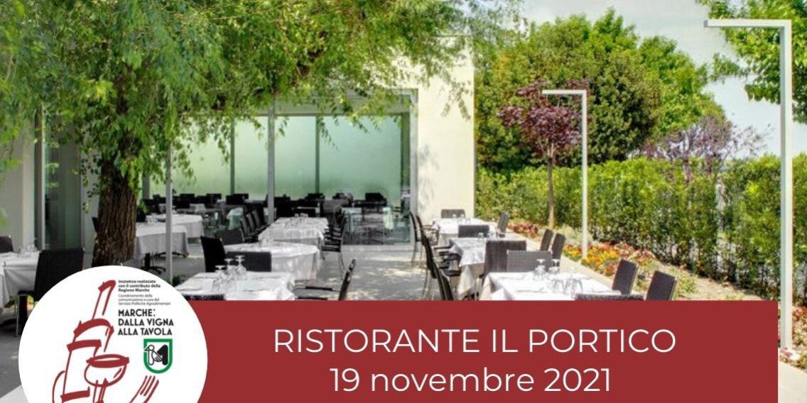 Serata di degustazione al Ristorante-Pizzeria Il Portico di Fano, venerdì 19 Novembre 2021