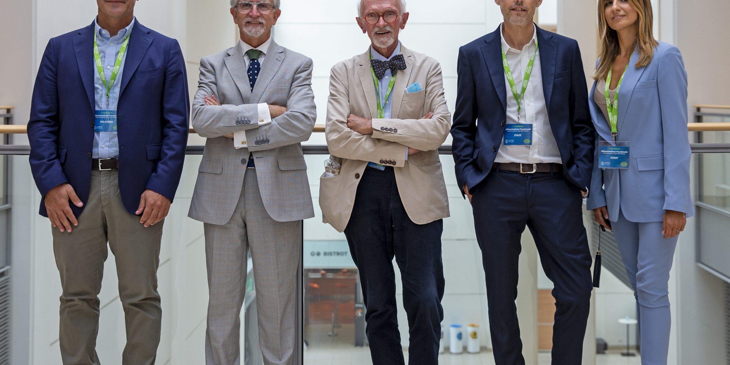 Marco Bernardi, Debora Versari e Medici - Congresso Alimentazione Funzionale Buon Food