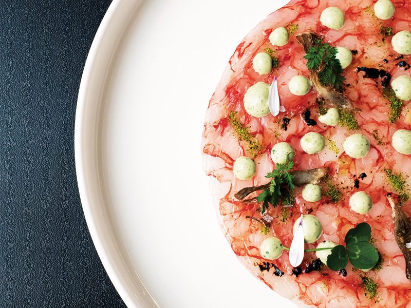 battuto di gamberi rossi