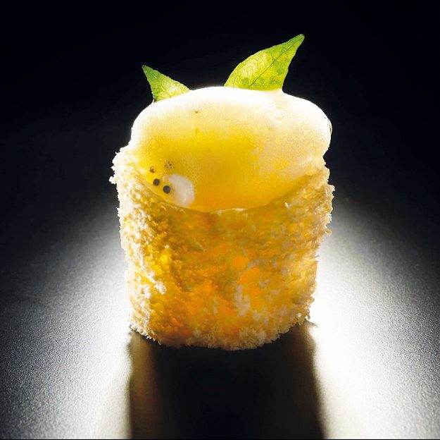 idli sambhar di Gaggan Anand