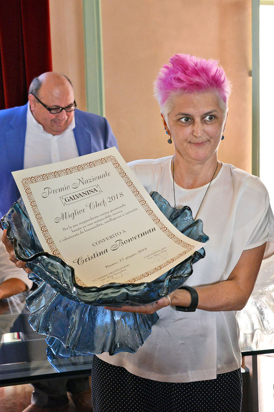 Premio La Madia 2018 Cristina Bowerman