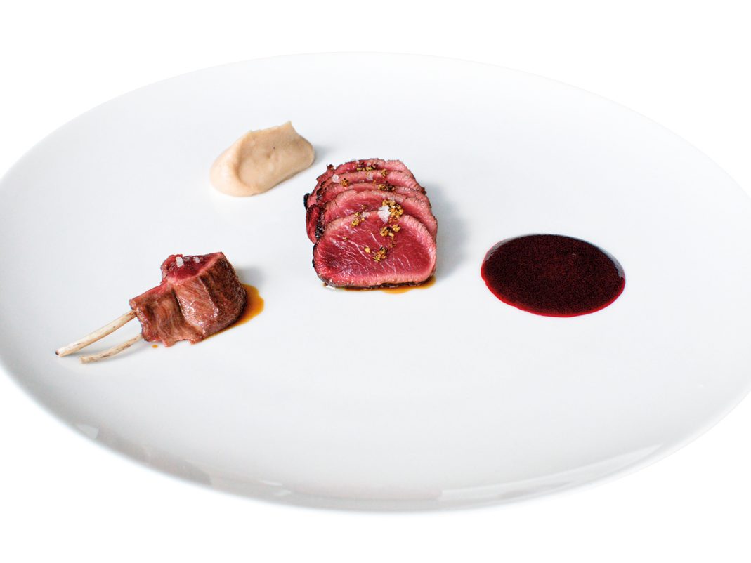 LEPRE CON CASTAGNE, RIBES NERO E GINEPRO