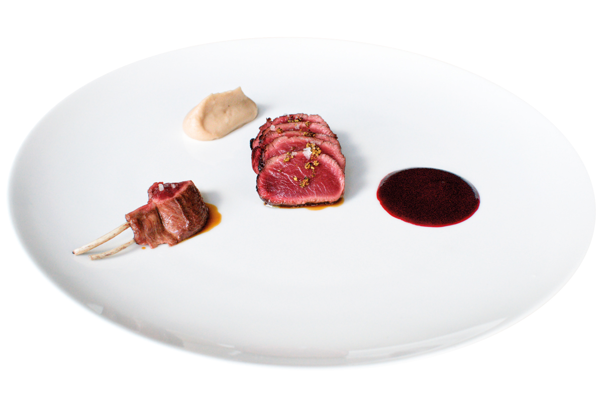 LEPRE CON CASTAGNE, RIBES NERO E GINEPRO