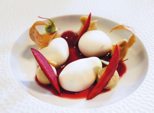 Vaniglia con nocciola, mela Red Moon, cannella e Karkadè