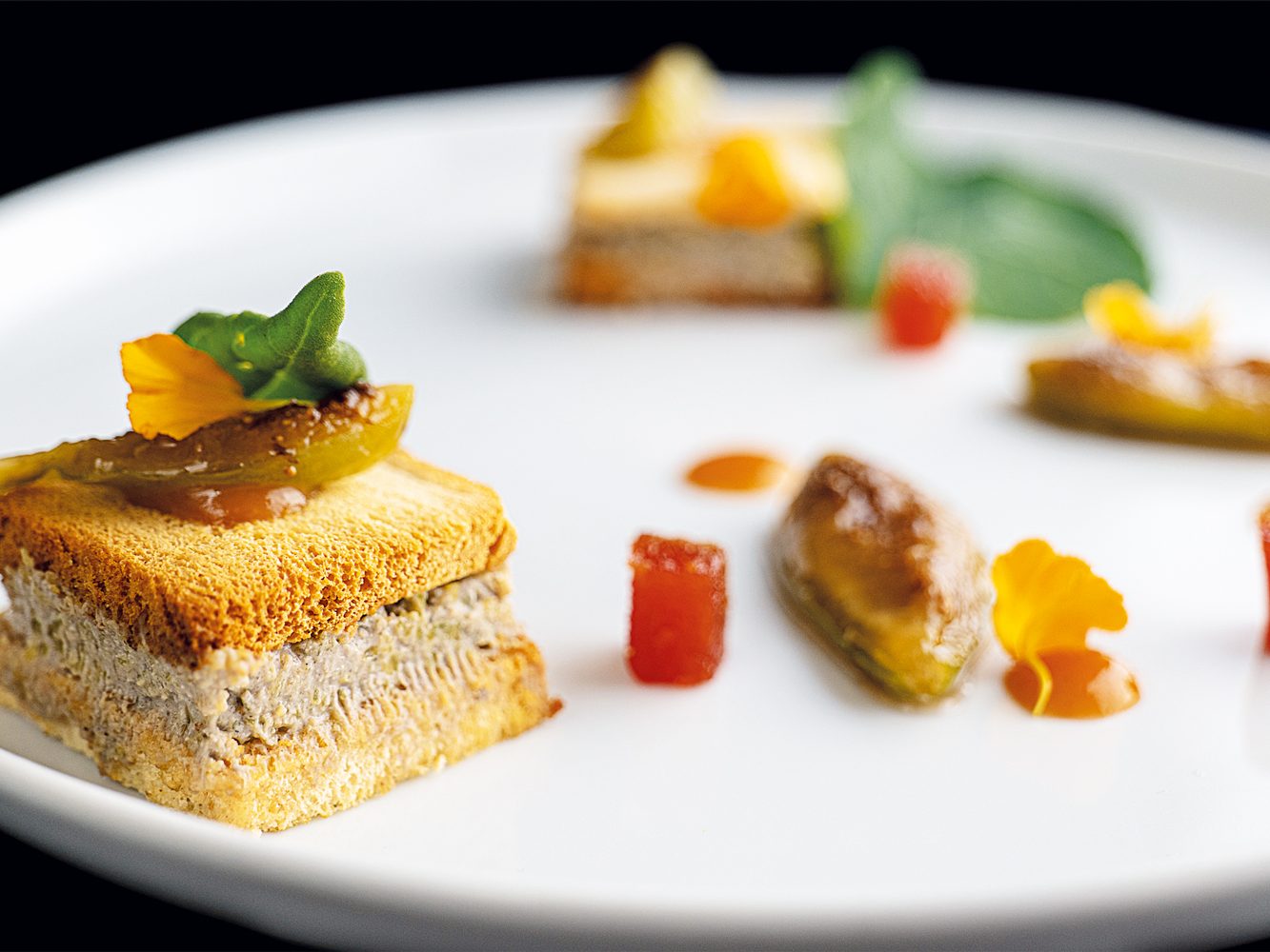 Foie gras e pan brioche