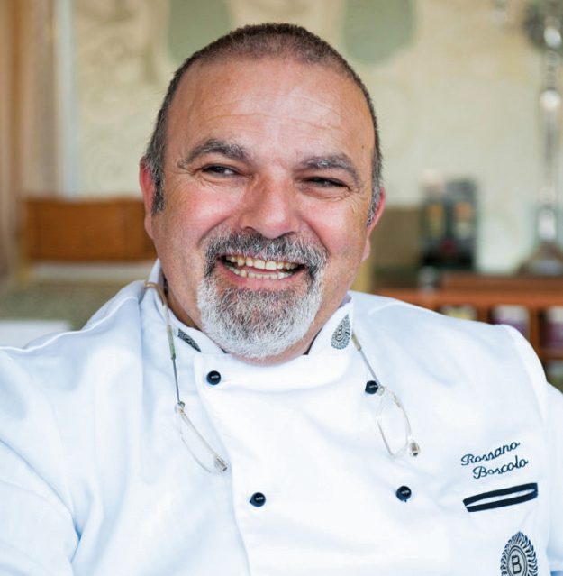 Chef Rossano Boscolo, titolare e fondatore del museo "Garum"