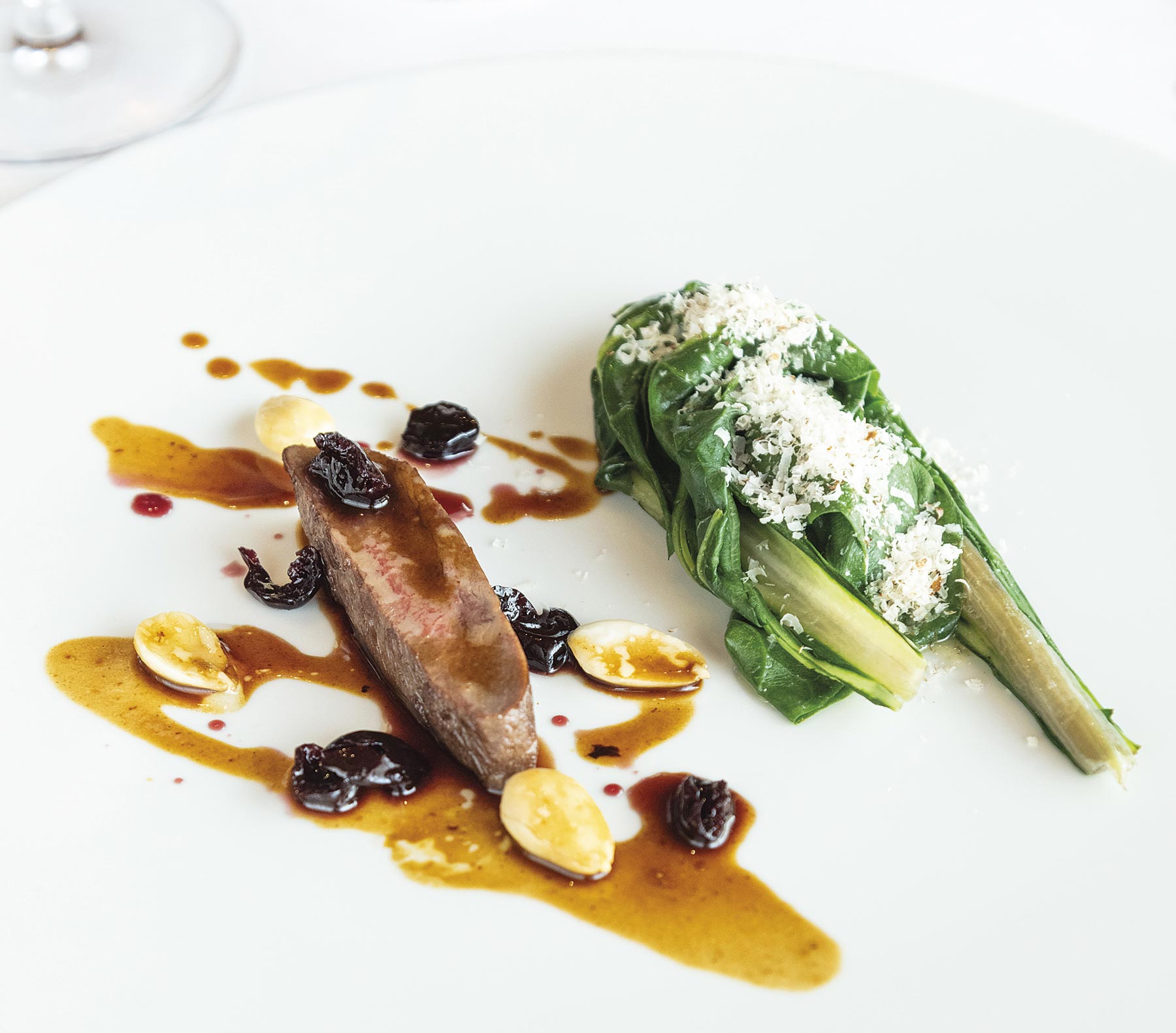 Capriolo con visciole