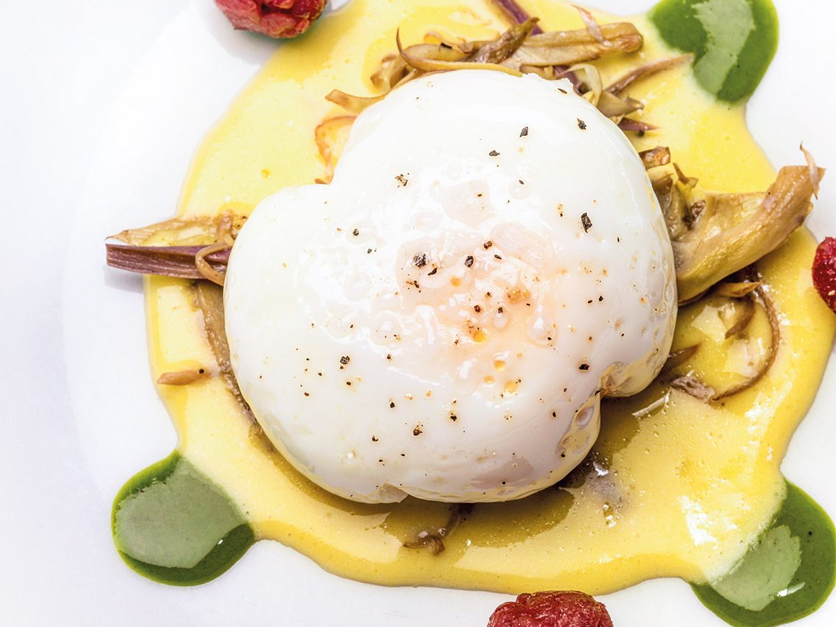 Uovo con topinambur