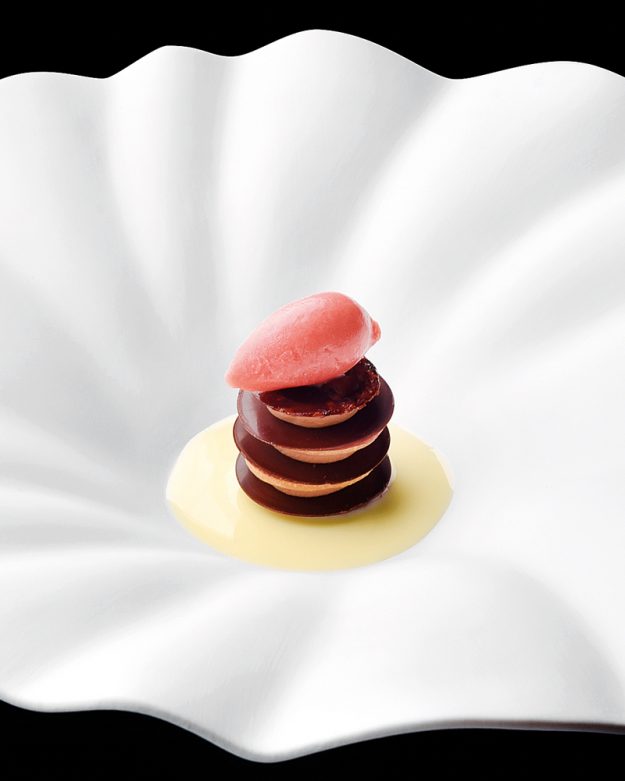 Millefoglie al cioccolato fondente