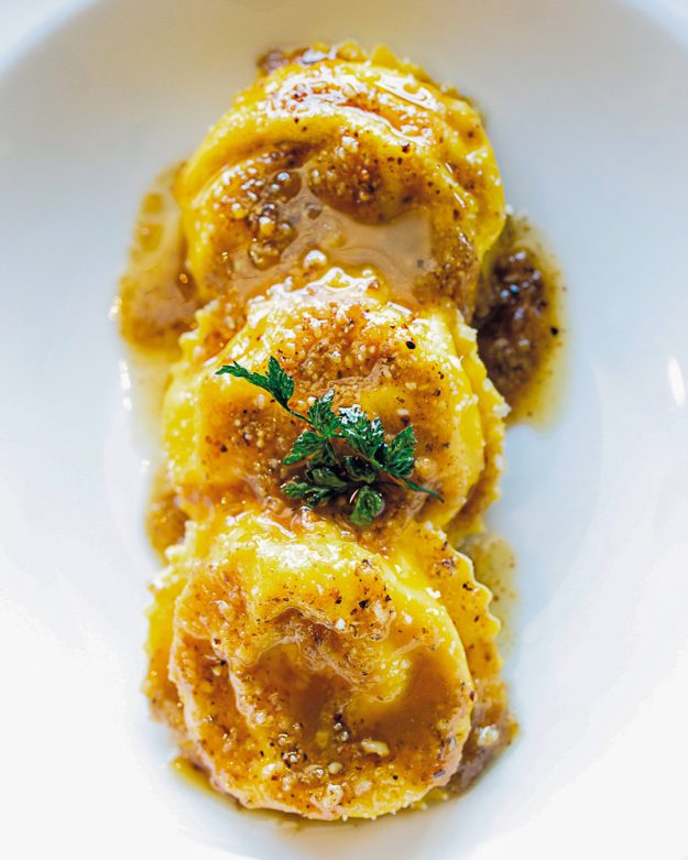 ravioloni di ricotta