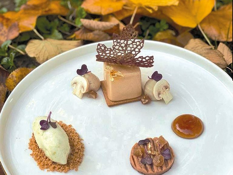 creme base pasticceria mousse bavaresi semifreddi foglie d'autunno
