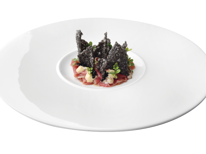 agnello marinato in acqua di mare