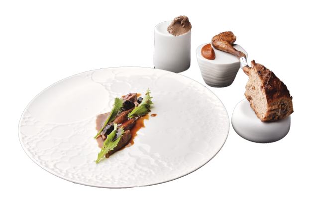 piccione e pan co' santi coscia e fegatino