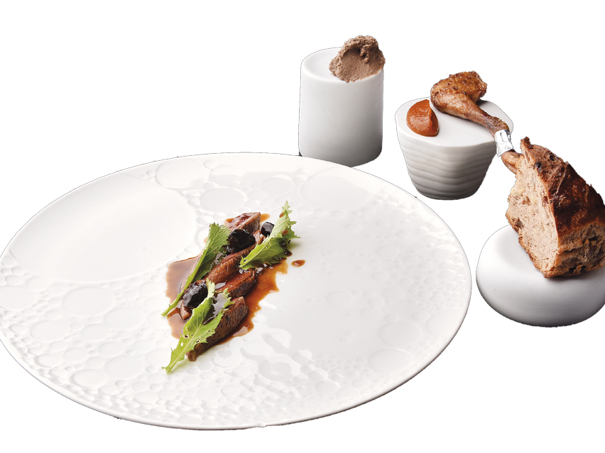 piccione e pan co' santi coscia e fegatino