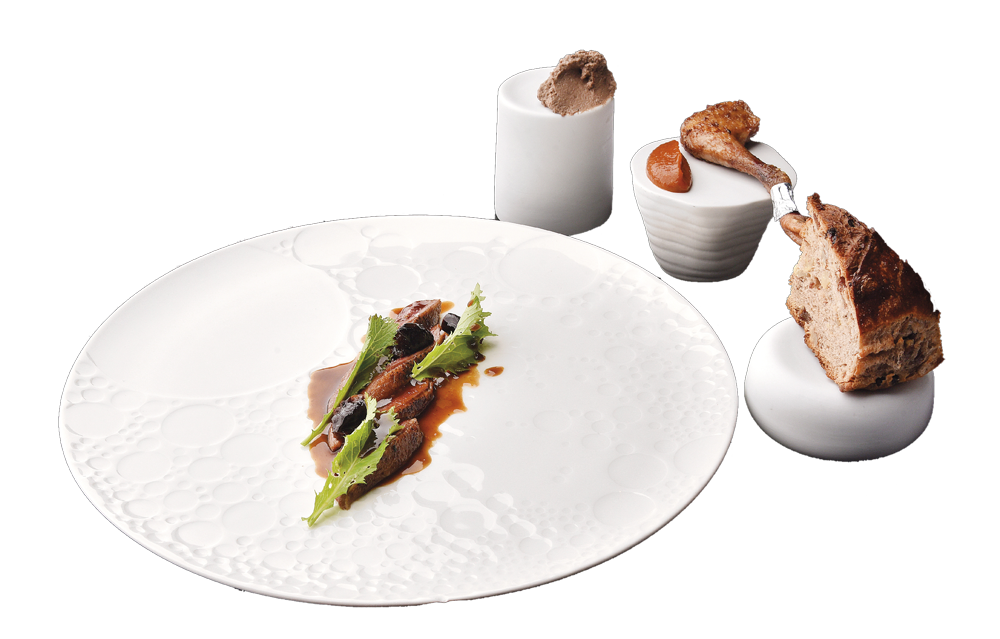 piccione e pan co' santi coscia e fegatino