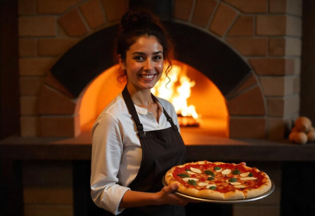 Le donne che fanno la pizza