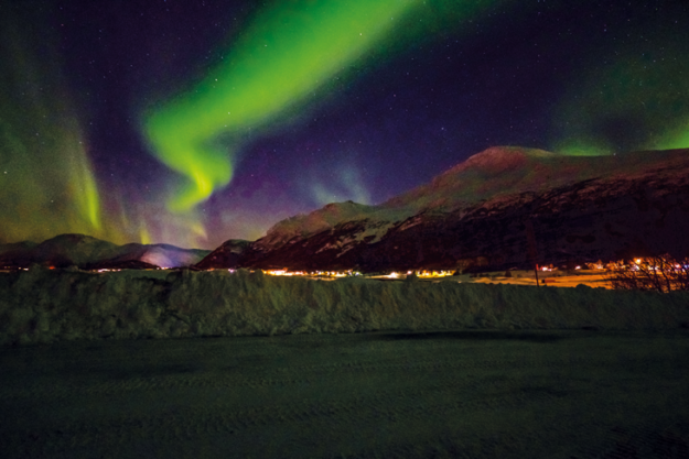 Le luci del Nord dell’aurora boreale