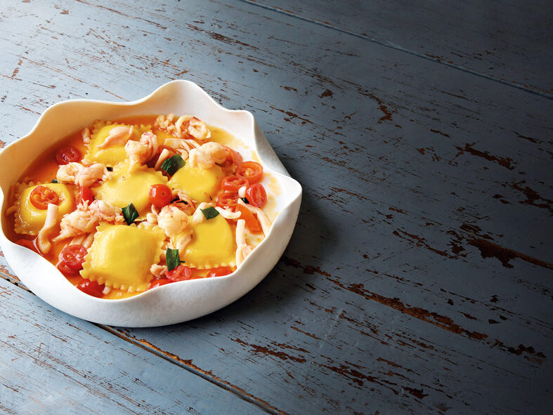 Scrigni® con burrata di Puglia al sapore di mare