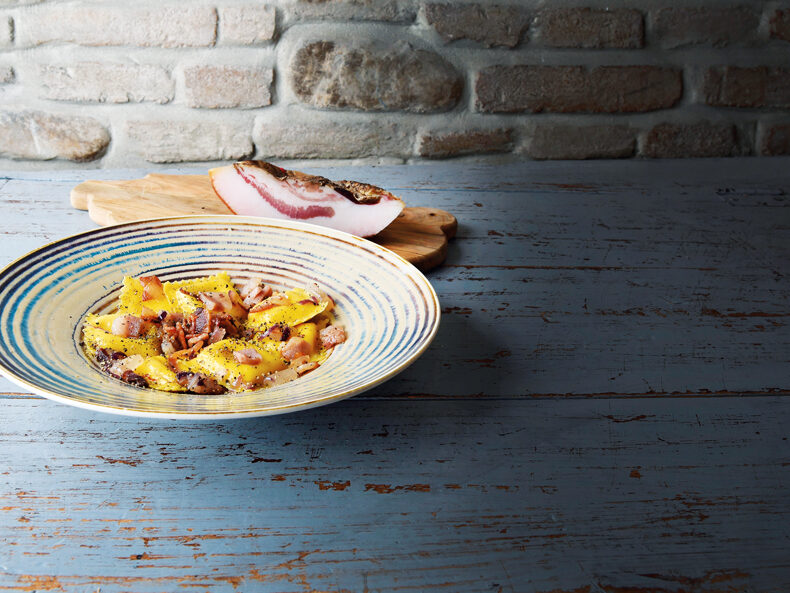 Scrigni® cacio e pepe con guanciale