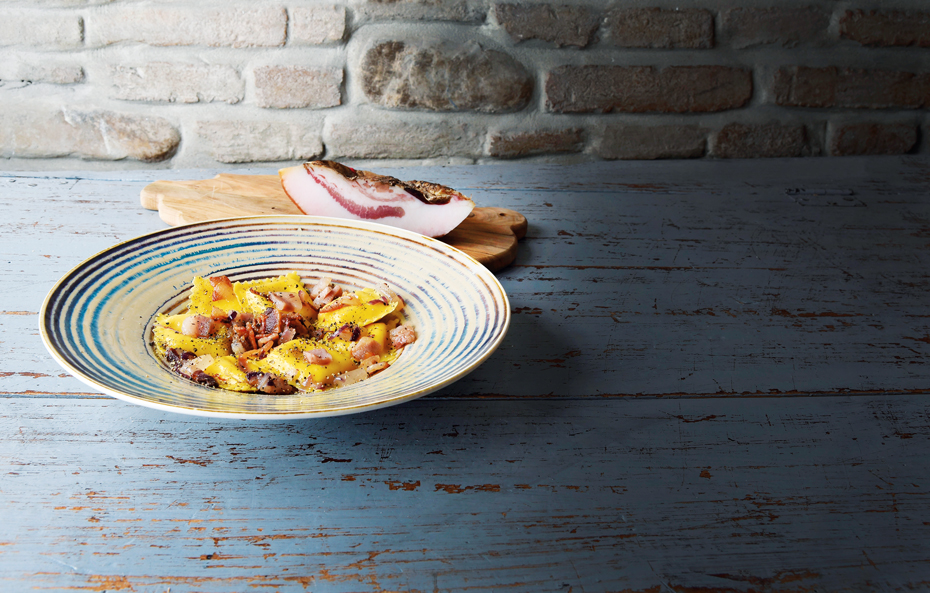 Scrigni® cacio e pepe con guanciale