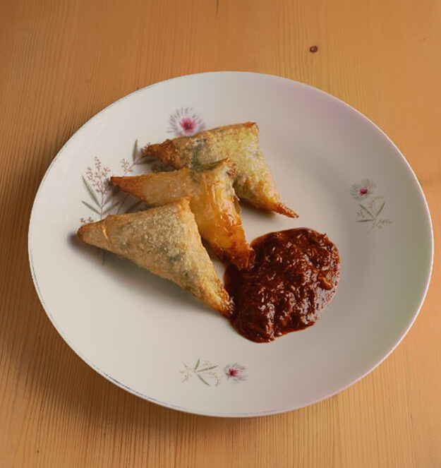 Ravioli fritti al tuccu genovese