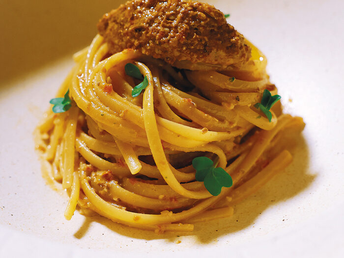 Trenette al pesto dell'Acciughetta