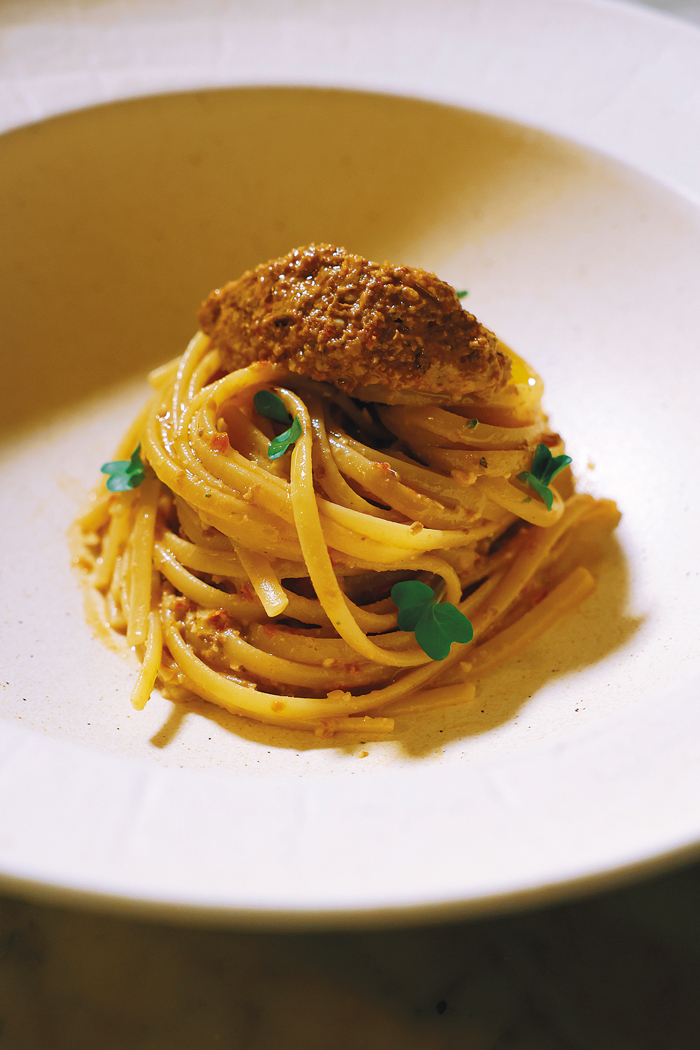 Trenette al pesto dell'Acciughetta