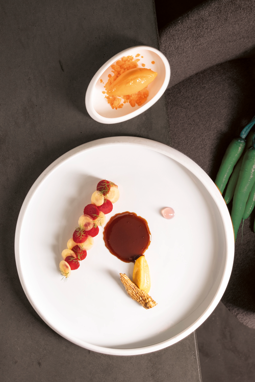 Carota, mandarino tardivo e lavanda