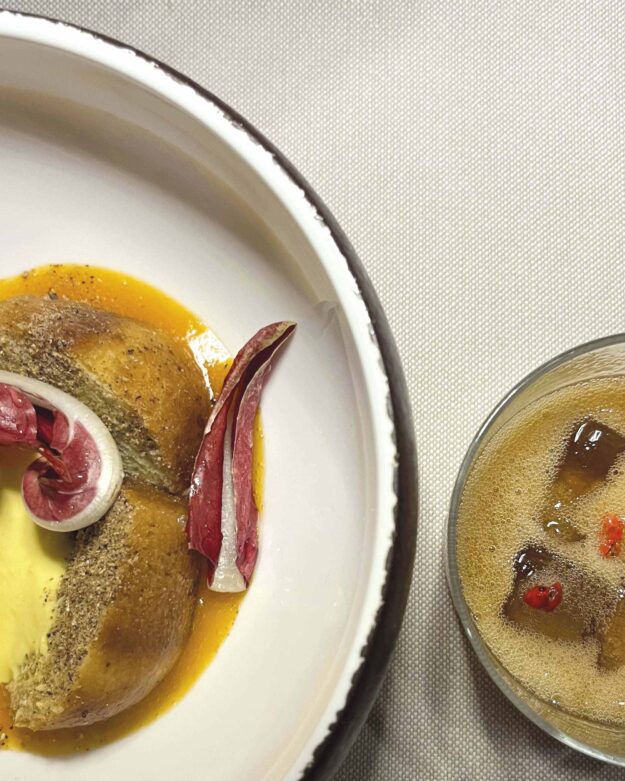 Morbido al radicchio