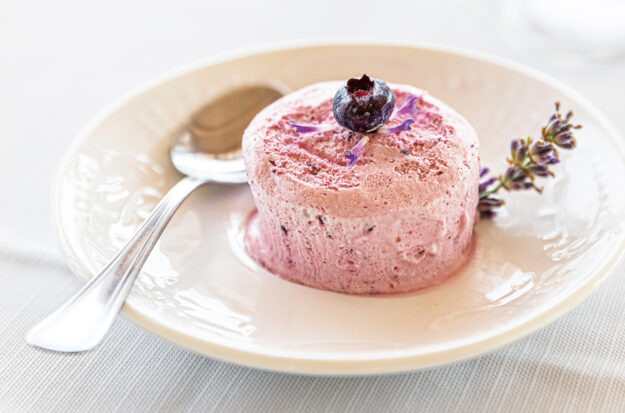 Semifreddo lavanda