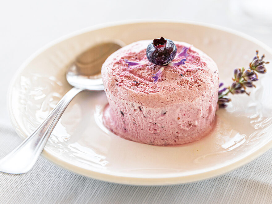 Semifreddo lavanda