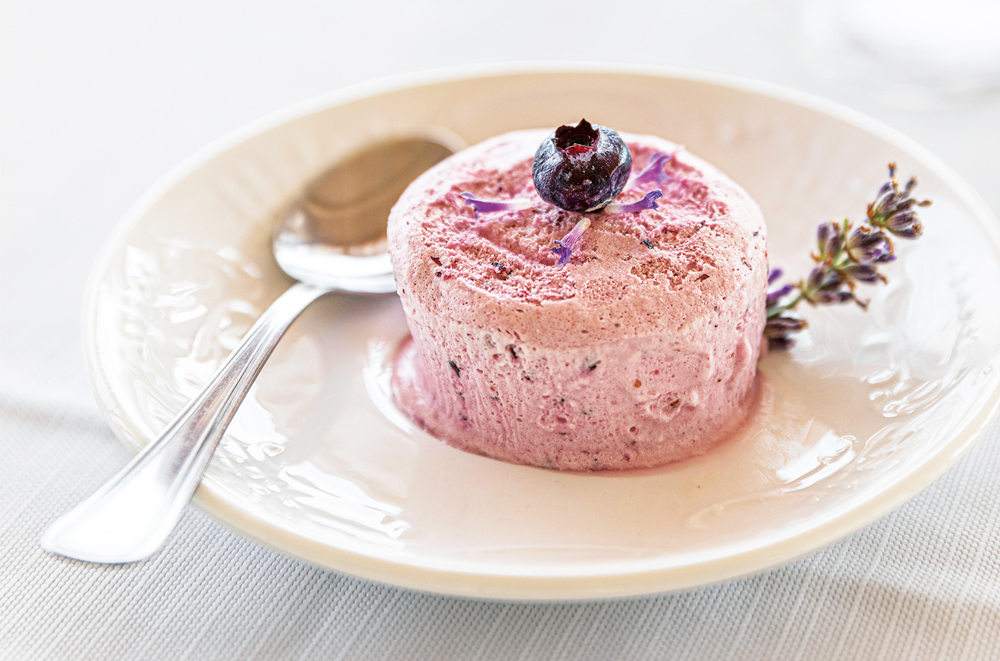 Semifreddo lavanda