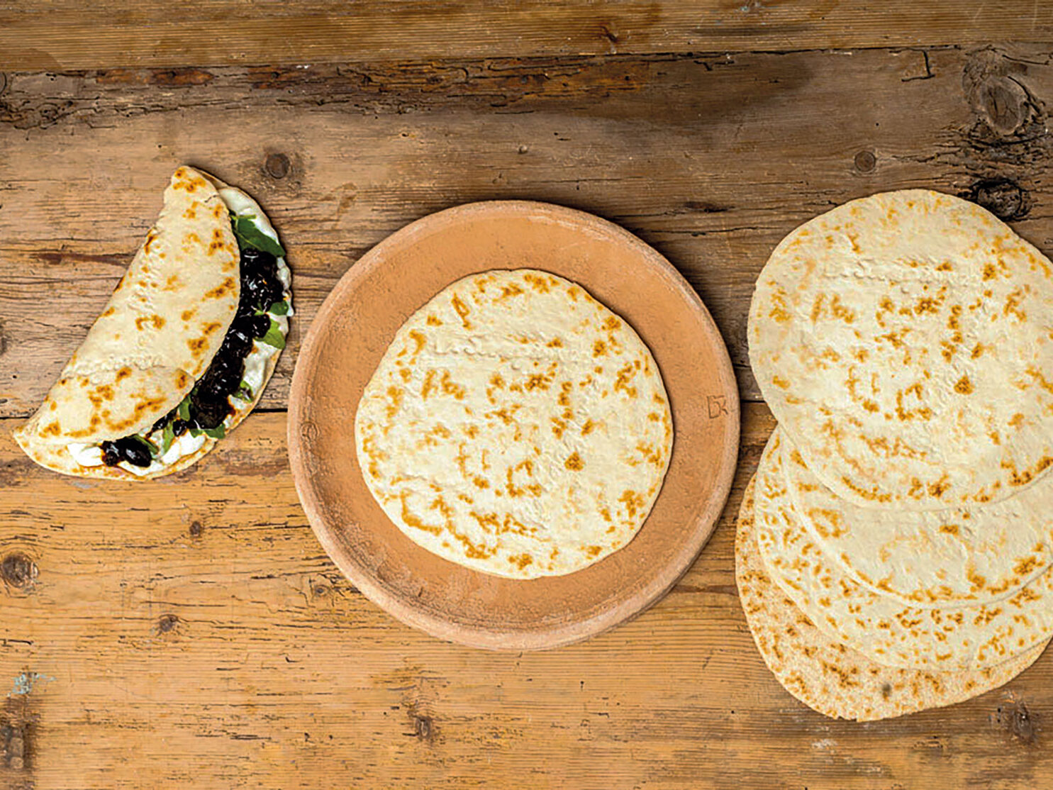 La piadina de La Sangiovesa