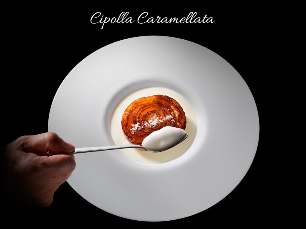 la Cipolla Caramellata di Davide Oldani