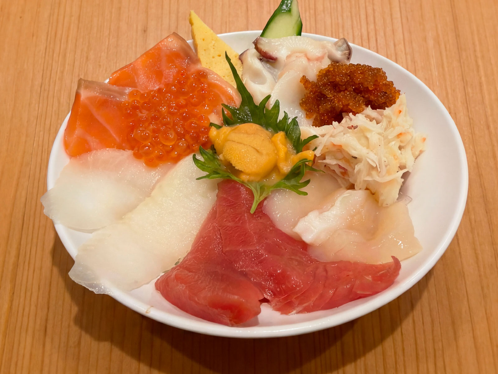 Moi omakase kaisen don bowl riso